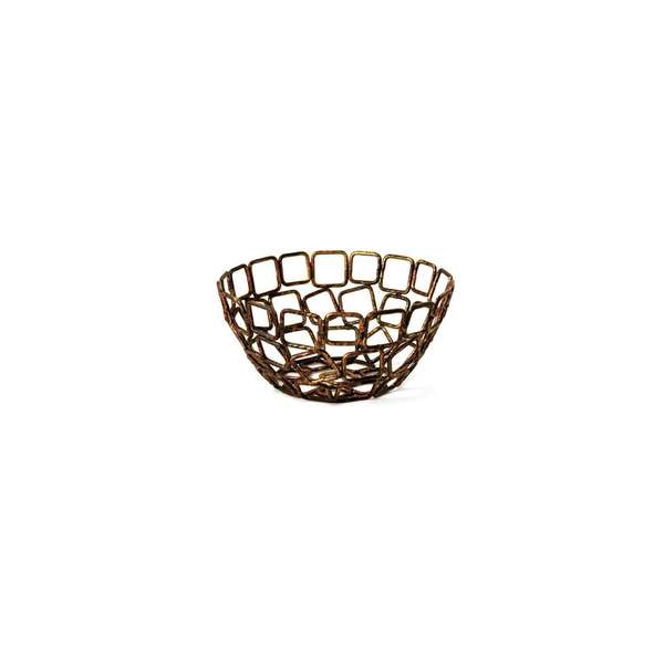Front Of The House- Foh Bowl Copper Wire Basket Link, PK12 BBK012GOI23